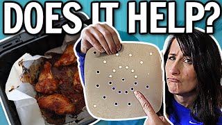 Does AIR FRYER Parchment Paper HELP or HURT your Air Fryer Food [upl. by Nylekcaj]