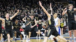 Crazy finish sends Rock Canyon to 5A boys hoops Final 4 [upl. by Leckie488]