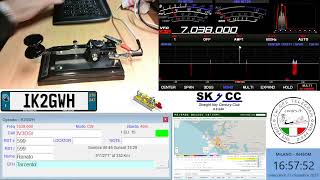 20231227  CW QRS  40M XMAST ACTIVITY [upl. by Christopher394]