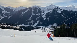 Skicircus Saalbach Hinterglemm Leogang Fieberbrunn getest dit kun je verwachten van je wintersport [upl. by Ellenej]