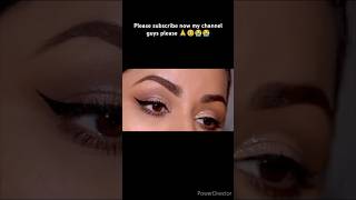 How to apply EYELINER over gilliter makeup 2 ways [upl. by Richy429]