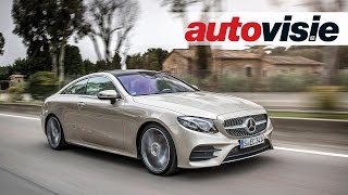 Autovisie Vlog Eerste testnotities MercedesBenz EKlasse Coupé 2017 [upl. by Llibyc]