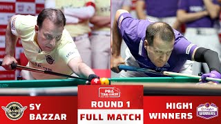 FULL MATCH SY BAZZAR vs HIGH1 WINNERS  Round 1  PBA Team league 20242025 [upl. by Aserahs]