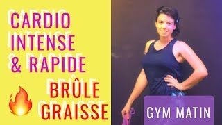 💪 Cardio intense amp RAPIDE BRÛLEGRAISSE  Cours de Gym à la maison avec Léa [upl. by Sherrill]