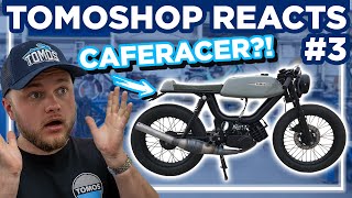 Tomos Custom Caferacer Gemaakt  TOMOSHOP Reacts afl 3 [upl. by Nelyag]