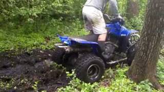 Yamaha warrior 350 yfm mudding [upl. by Cordle]