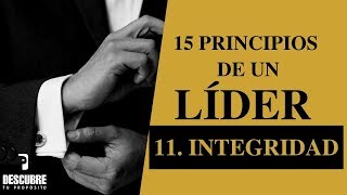 Liderazgo  11 Integridad  15 Principios de un líder [upl. by Tammy]