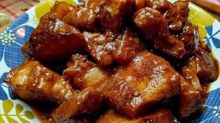 KUSINA NI BIBAY  Pork Asado Recipe  Easy amp Delicious Filipino Classic [upl. by Darby]