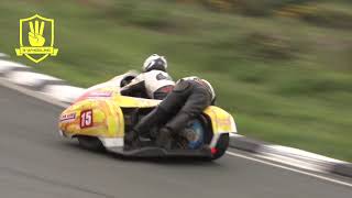 Isle of Man TT  3 Wheeling 2016 Sidecar Race 1 Ramsdens No 15 [upl. by Aramenta]