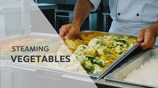 Howto steam Vegetables with Recipe  RATIONAL SelfCookingCenter [upl. by Celeste]