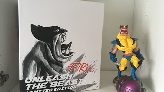 Toylaxy Unleash the Beast Fury No1 Wolverine Statue [upl. by Ahsienauq]