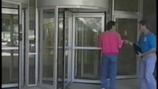 Horton Security Revolving Doorcontinuous loopwmv [upl. by Airbmat]