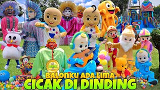 NEW 2024 ‼️KUMPULAN BADUT LUCU DAN ONDEL ONDEL JOGET LAGU CICAK DI DINDING amp LAGU BALONKU ADA LIMA 🩷 [upl. by Aneeles]