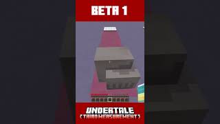 Ruins Comparison Beta 1—25 part 6  Undertale Third Measurement minecraft minecraftpe undertale [upl. by Toffic]