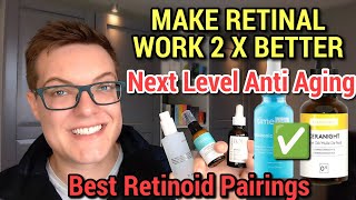 AMAZING ANTI AGING Results  Skincare To Use With Retinal  Tretinoin [upl. by Kalk]