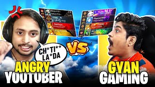 Angry Youtuber vs Gyan Gaming 👿 Abused His Teammates After Loosing a Game 😡 [upl. by Monreal683]