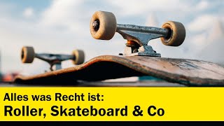 Alles was Recht ist Roller Skateboard amp Co  ÖAMTC [upl. by Notnyw]