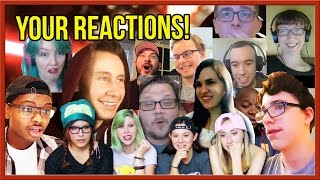 Your Reactions to Kylo Ren The Awakening Reaction Compilation [upl. by Bertrando531]