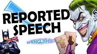 Reported Speech  ENGLISH GRAMMAR VIDEOS [upl. by Oberg]