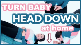 How to Turn a baby head down in ONE DAY [upl. by Ahsenet478]