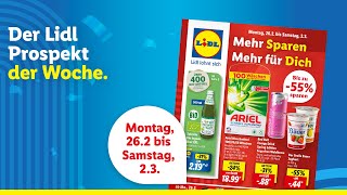 Der Lidl Prospekt der Woche  Angebote von Montag 2602 bis Samstag 0203​ [upl. by Asset]