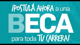 ¡Postulá ahora a una beca para toda tu carrera [upl. by Nitsirhc904]