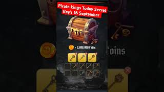 Pirate kings Today Secret Keys  Pirate kings pirates piratesking airdrop [upl. by Etem380]