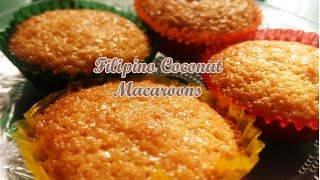 Filipino Coconut Macaroons [upl. by Murrah]