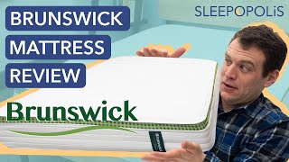 Brunswick Bed Review  New Hybrid Mattress from GoodMorningcom [upl. by Nodnab]