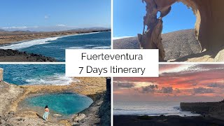 Fuerteventura 7 Days Itinerary and Travel Guide  Canary Islands Spain  Best Beaches and Hikes [upl. by Rimidalv]