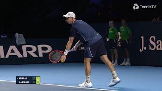 Andy Murray vs Yannick Hanfmann HIGHLIGHTS SWISS INDOORS BASEL 2023  TENNIS UPDATE 🔴 [upl. by Hepsiba]