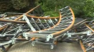 Behind the Scenes tour Alton Towers c2006 Black Hole etc [upl. by Vigor]