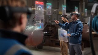 Microsoft HoloLens 2 Headset Live Demonstration [upl. by Halden]