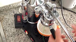 La Pavoni Pro with PID kit Electronic temperature control Home lever espresso machine [upl. by Missie]