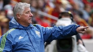 Interview Sigi Schmid on what the team worked on during the bye week [upl. by Nosam750]