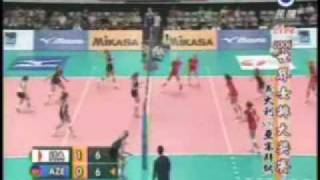 AZERBAIJAN ITALY VOLLEYBALL 2006 FIVB WORLD GRAND PRIX PART2 [upl. by Janna]