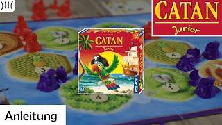 Catan® Junior  Anleitung mit Beispielrunden [upl. by Eelorac]