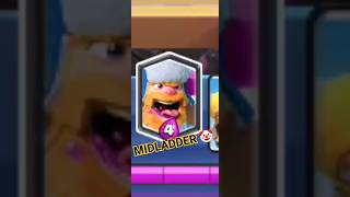 Midladder 🤡 clashroyale [upl. by Everick]