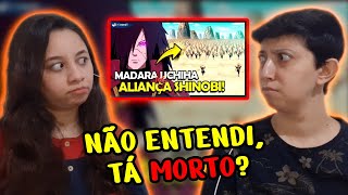 REACT MADARA VS ALIANÇA SHINOBI  VEJA COMO FOI  EI NERD [upl. by Walker]