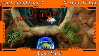 Crash Bandicoot 3 Warped  Bone Yard [upl. by Htomit]