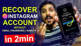 How to Recover Instagram Account Without Email Password And Number  Instagram Account Recovery 2021 [upl. by Chaddie]