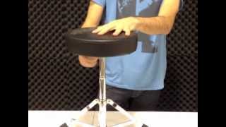 How to Set Up Drum Kit Stool [upl. by Eladroc687]