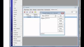 Mikrotik Access Control List [upl. by Katt]
