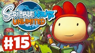 Scribblenauts Unlimited  Gameplay Walkthrough Part 15  Anaphora Falls PC Wii U 3DS [upl. by Ydac468]