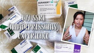 MY SSRI ANTIDEPRESSANTS EXPERIENCE [upl. by Dadirac]