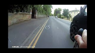 G13PSW VW Transporter driver close pass of cyclist Essex Police result Course or Conditional Offer [upl. by Atonsah346]