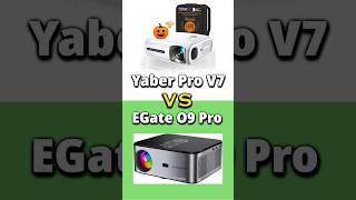 YABER Pro V7 vs Egate O9 Pro ledprojector amazon hdprojector [upl. by Randell]