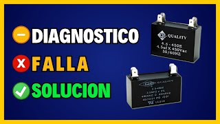 Como saber si el CAPACITOR del Aire Acondicionado esta DAÑADO  Falla del Capacitor de MARCHA [upl. by Platt]