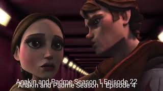 Star Wars the Clone Wars All Kiss Scenes [upl. by Thorley]