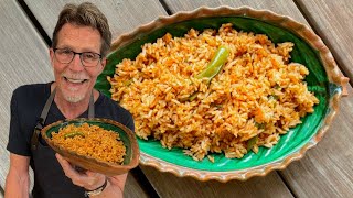 SlowCooked Mexican Red Rice A Classic Accompaniment Made Easy  Rick Bayless Taco Manual [upl. by Cornelius401]